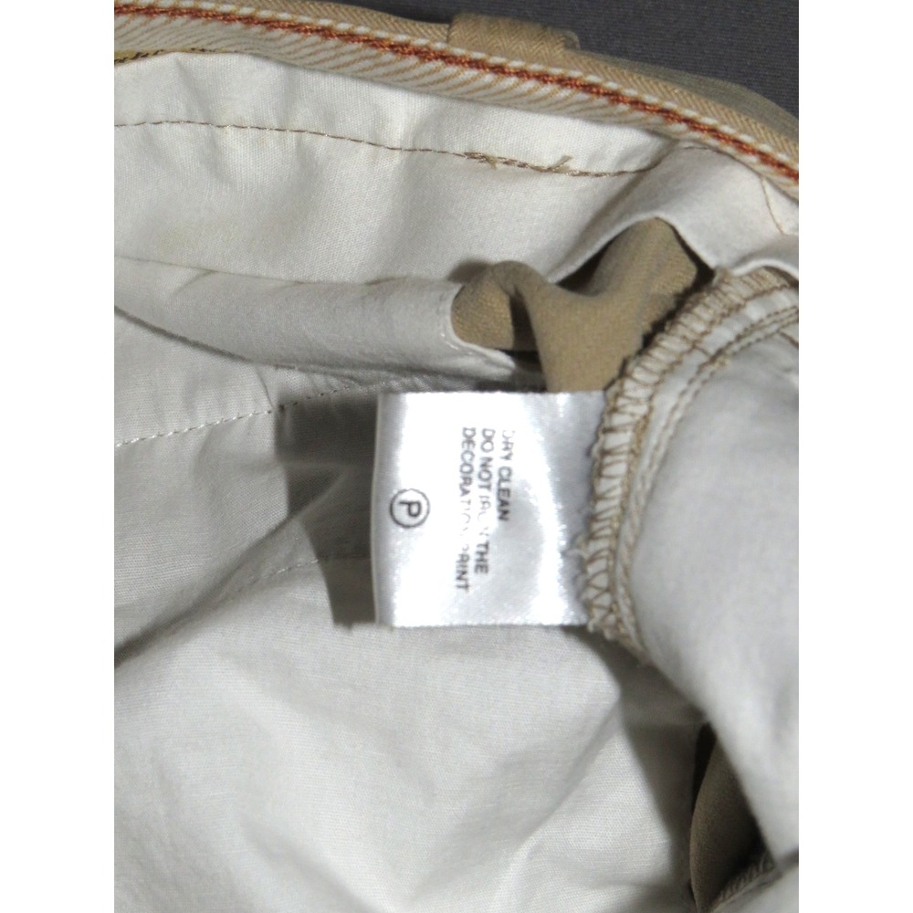 Tommy‎ Bahama Silk/Rayon Cuffed Straight Leg Pleated Khaki Pants Men's 38 X 30 - Picture 10 of 10